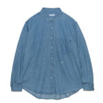 Nanamica Regular Collar Light Denim Shirt