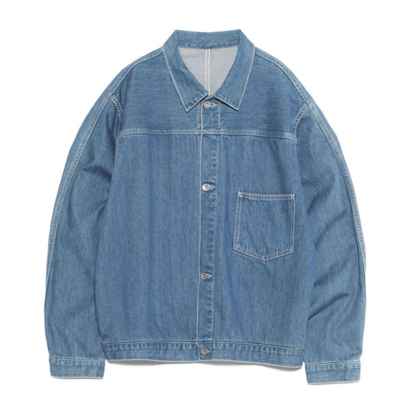 Nanamica Short Denim Jacket Light Indigo