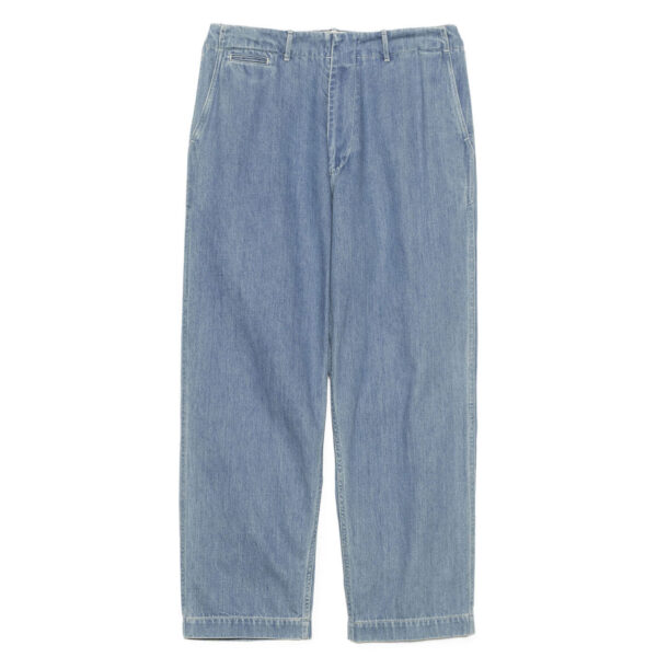 Nanamica Wide Denim Pants Light Indigo
