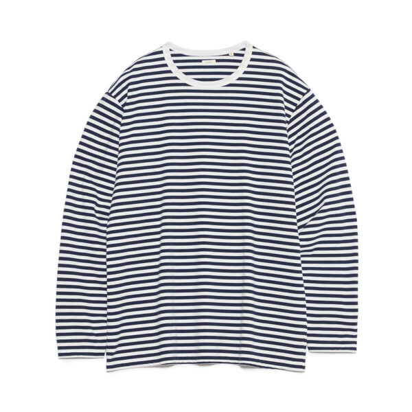 Nanamica Coolmax Stripe Jersey L/S Tee