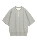 Nanamica Half Zip Sweat gray