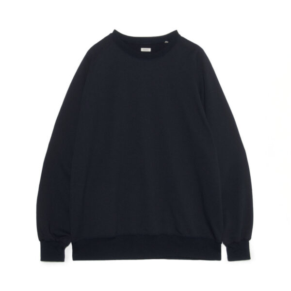 Nanamica Polyester Pile Crew Neck Sweat navy