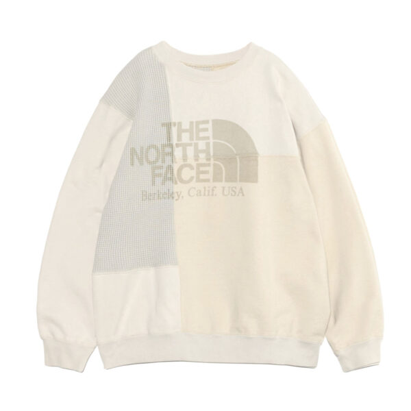 Nanamica x THE NORTH FACE Field Patchworked Crewneck Sweatshirt